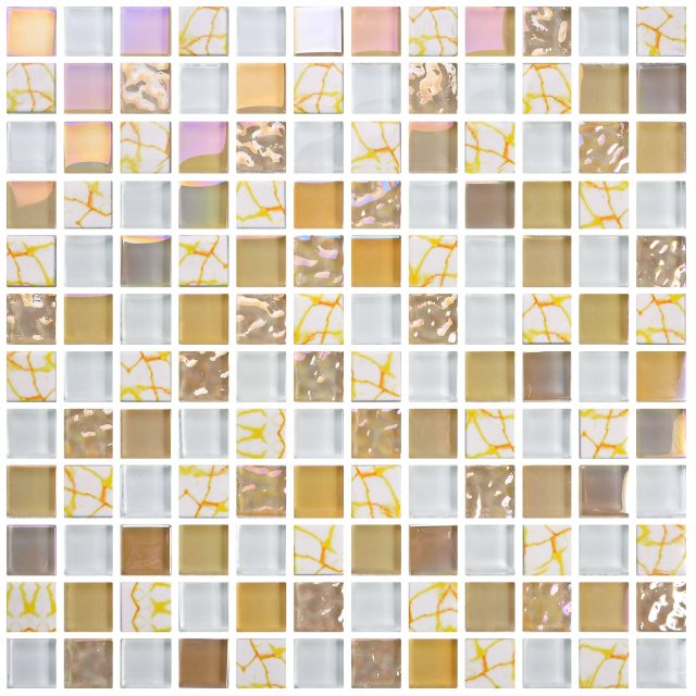 Add a pop of color with vibrant glass mosaic tile accents (5) Add a pop of color with vibrant glass mosaic tile accents (5)