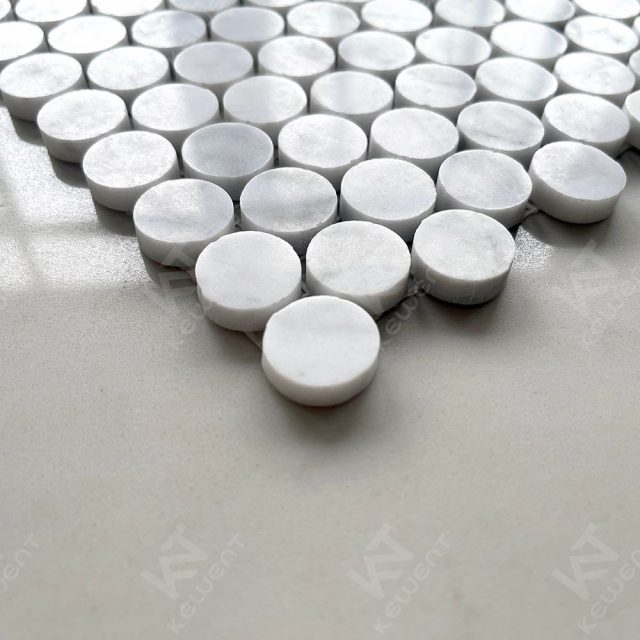 Elegant and durable glass penny tile (4) Elegant and durable glass penny tile (4)