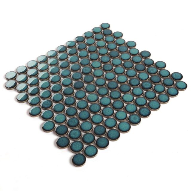 Elegant glass penny tile for kitchen backsplash (4) Elegant glass penny tile for kitchen backsplash (4)