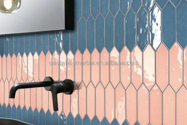 Enhance your walls with glass penny tile (3)