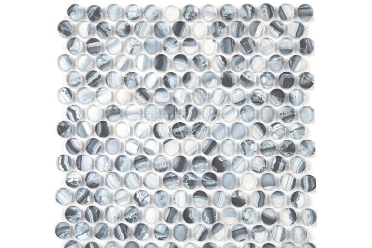 Glass penny tile Easy to install and maintain (2)