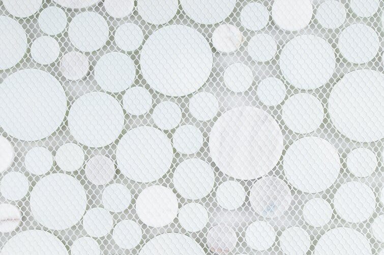 Glass penny tile for a sophisticated look (3)