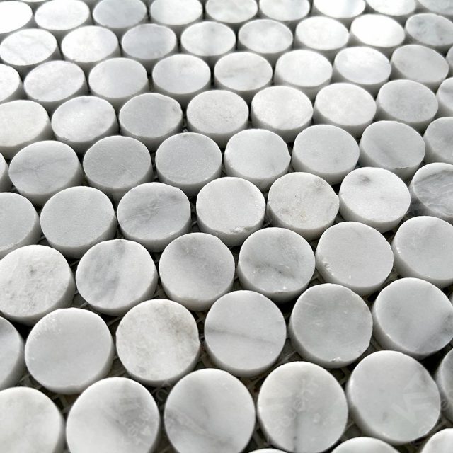 Glass penny tile for modern and minimalist homes (1) Glass penny tile for modern and minimalist homes (1)