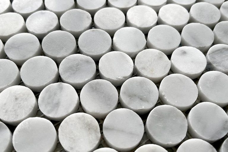 Glass penny tile for modern and minimalist homes (1)