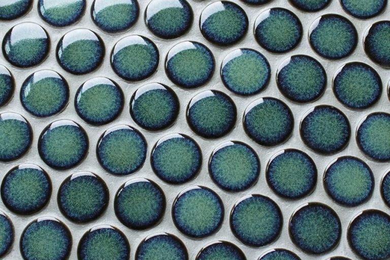 Glass penny tile for modern and minimalist homes (4)