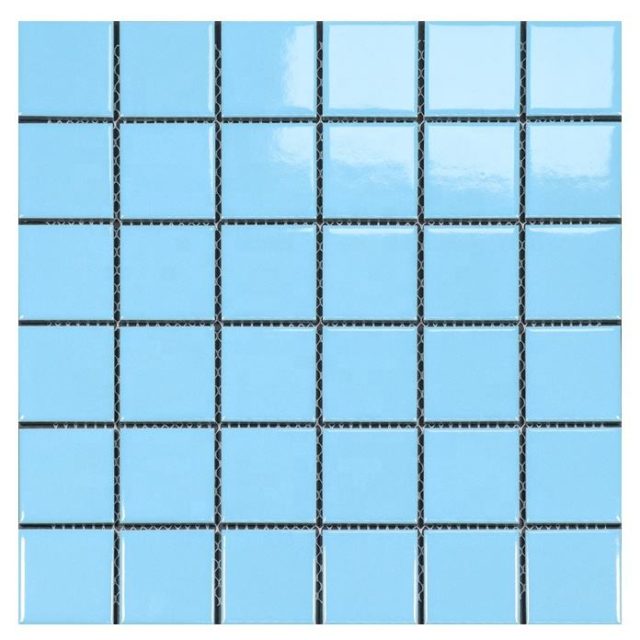Heat-resistant glass pool tiles for long-lasting beauty (6)