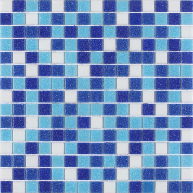 Make a statement with geometric glass mosaic tile patterns! (4)