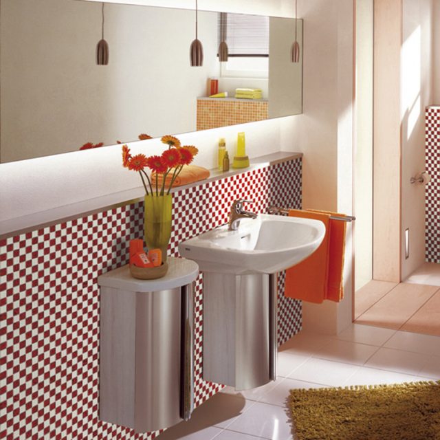 Modern glass tile showers with easy installation (4)