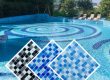 Seamless glass pool tiles for a smooth pool surface (6)