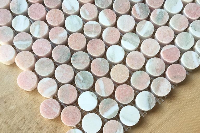 Stylish glass penny tile for every decor style (6)