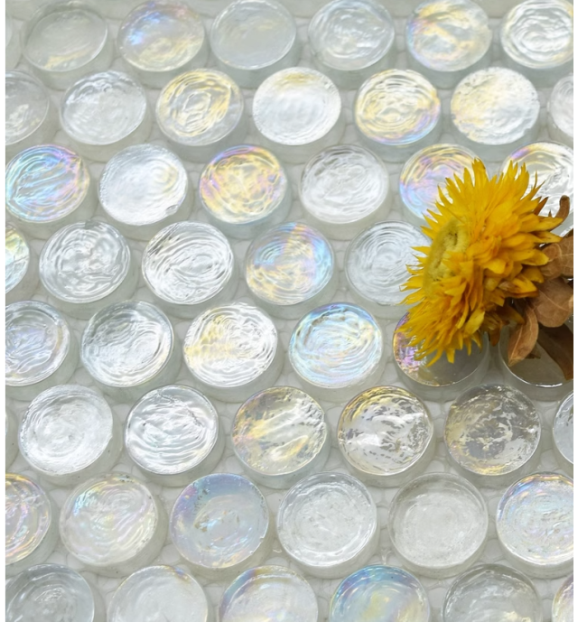 Transform your space with glass penny tile (3) Transform your space with glass penny tile (3)